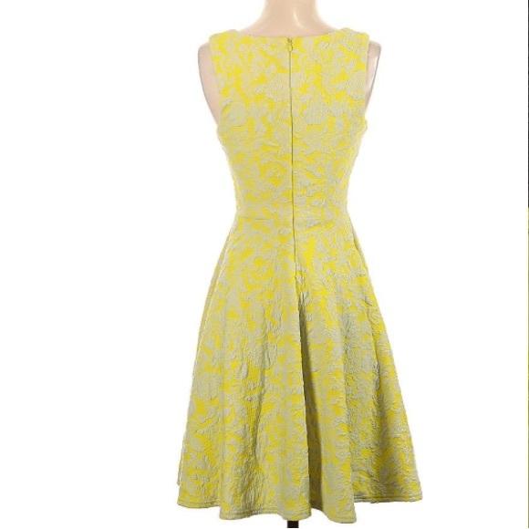 Brixon Ivy Fit & Flare Yellow Dress - Picture 4 of 16